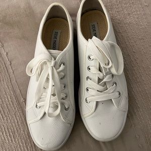 Steve Madden white sneakers